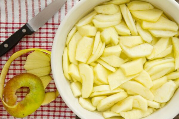 gateau aux pommes