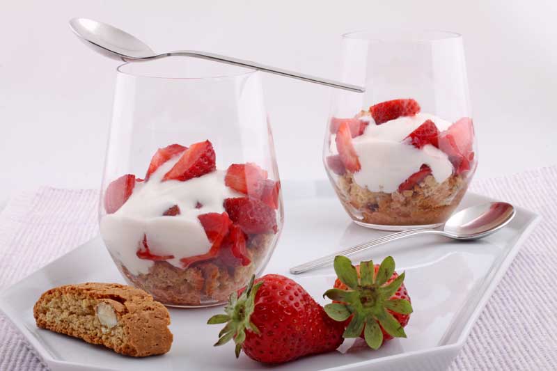 trifle aux fraises