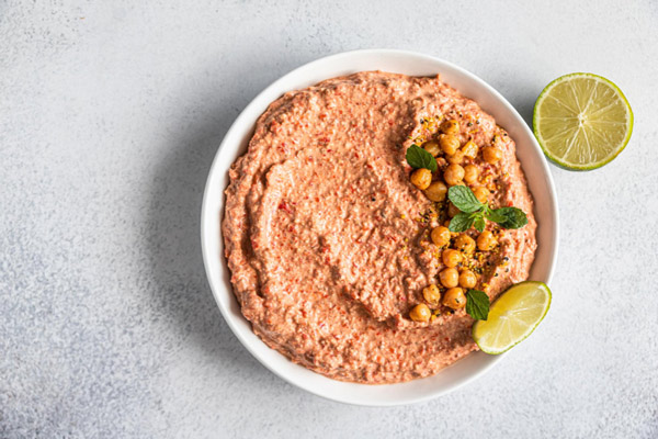 Houmous-aux-poivrons